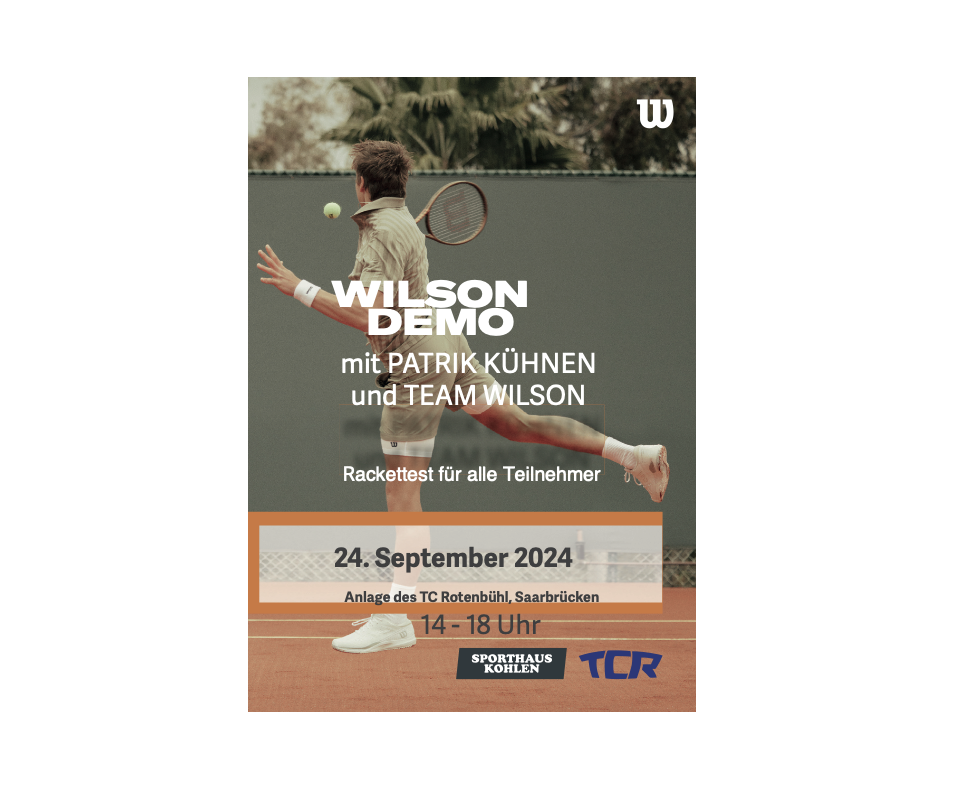 Read more about the article Wilson Promo-Day mit Patrik Kühnen